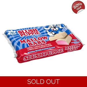 Slush Puppie Cherry Mallow Bars 6-Pack - 120g